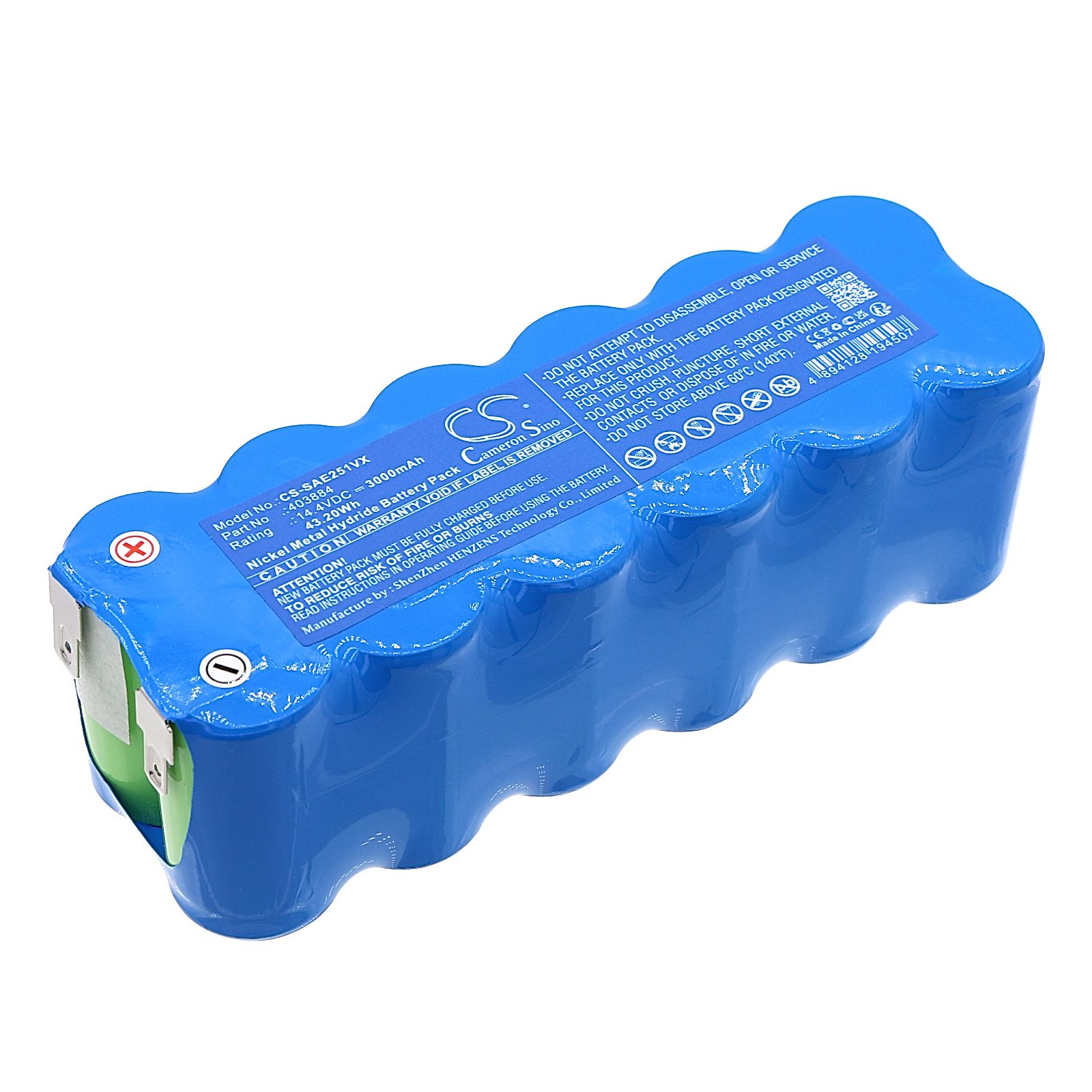 Solac AE2510 Battery Replacement