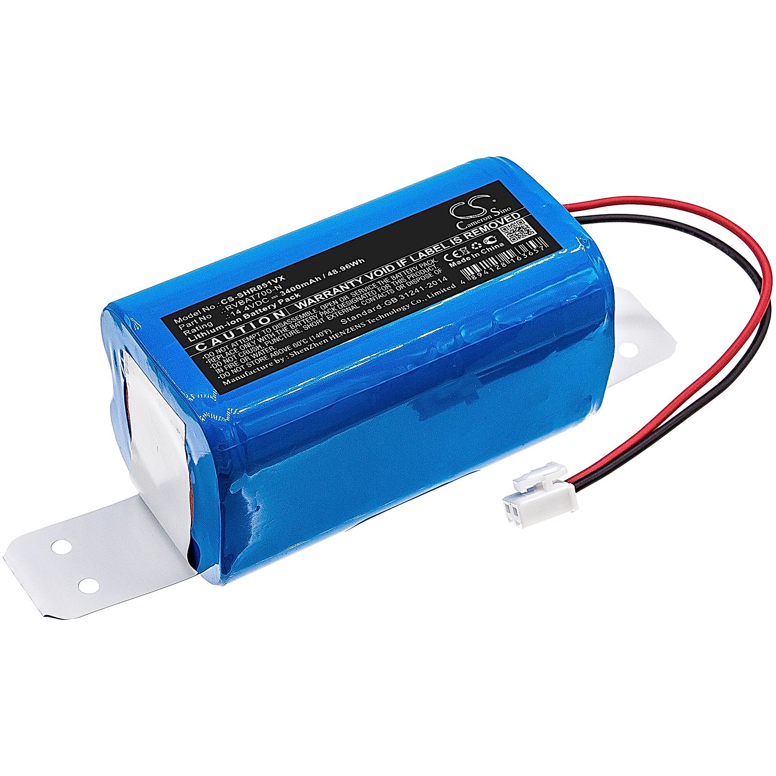 Shark RV850BRN Battery Replacement