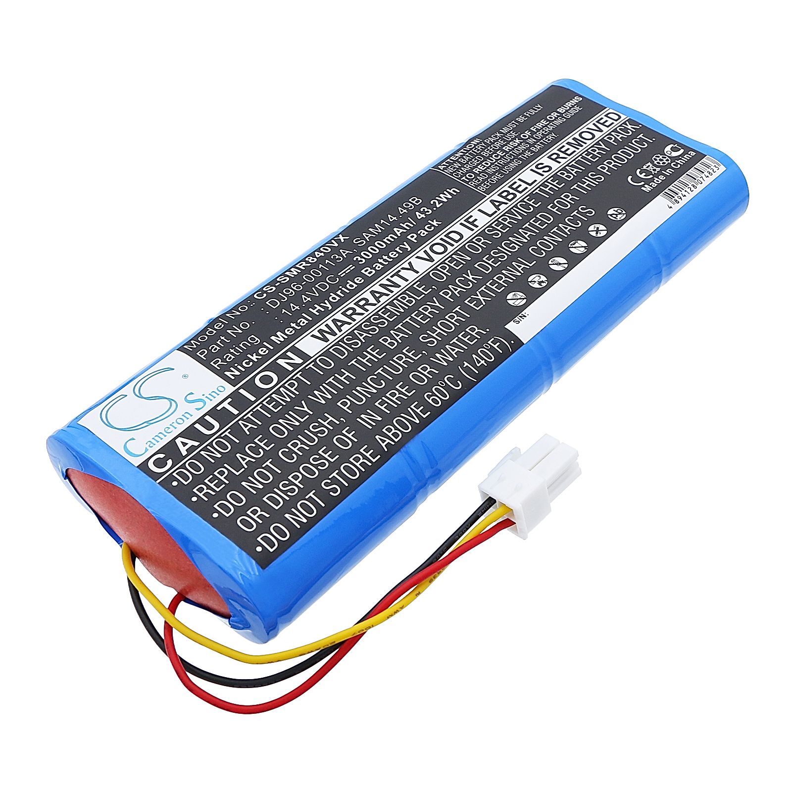Samsung VC-RA84V Battery Replacement