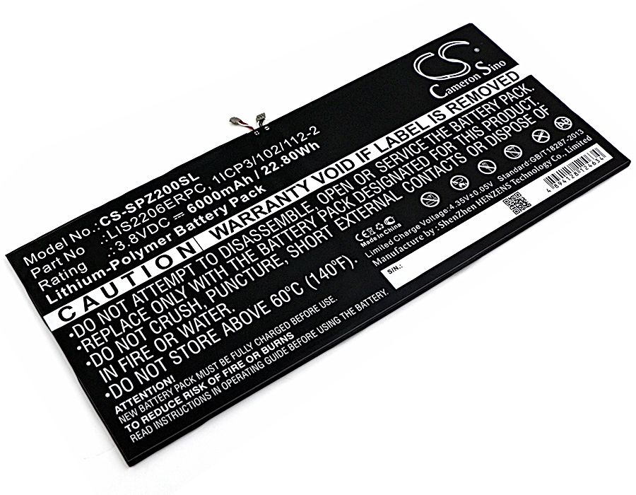 Sony Xperia Tablet Z2 Battery Replacement