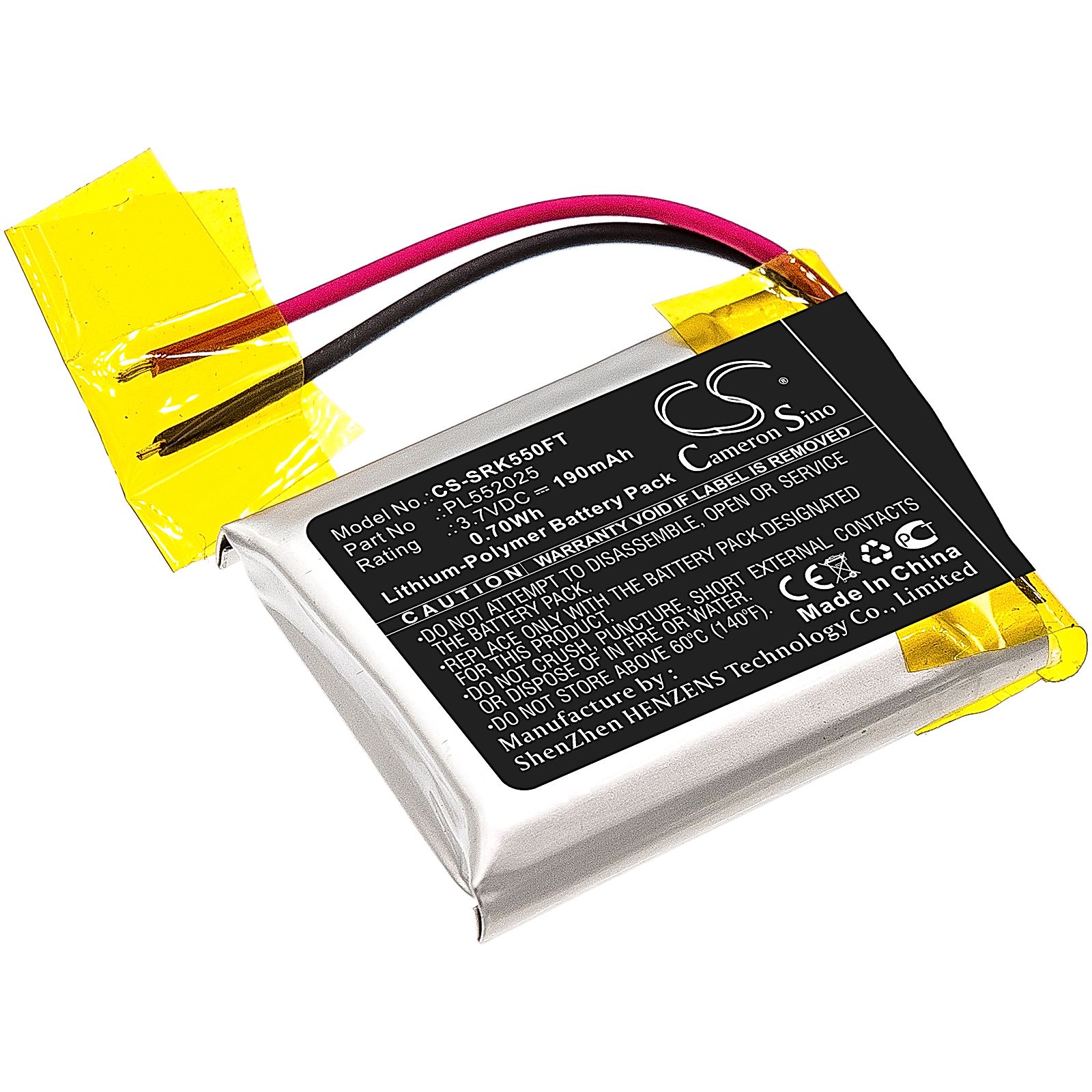 Shark 550R Battery Replacement