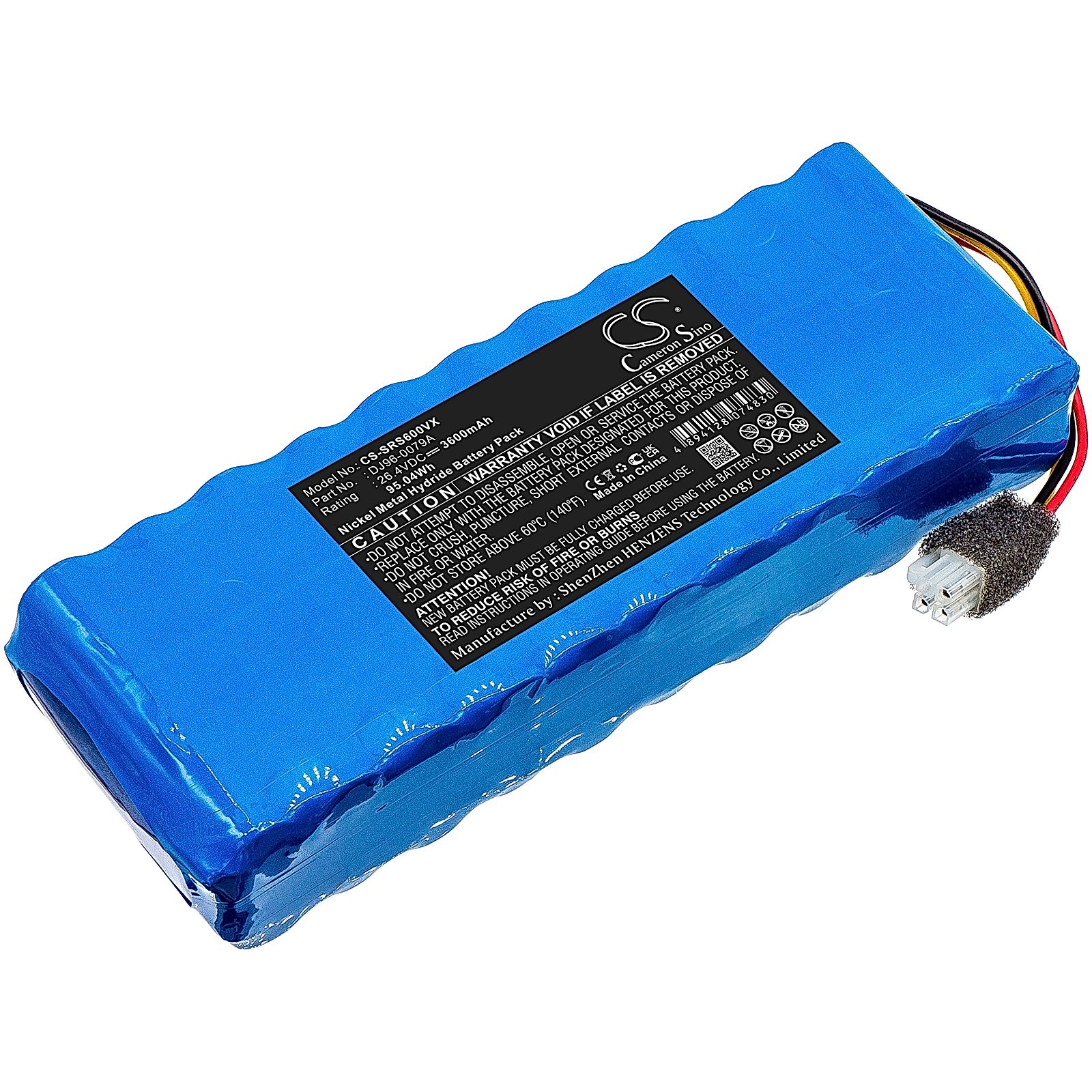 Samsung VC-RS60 Battery Replacement