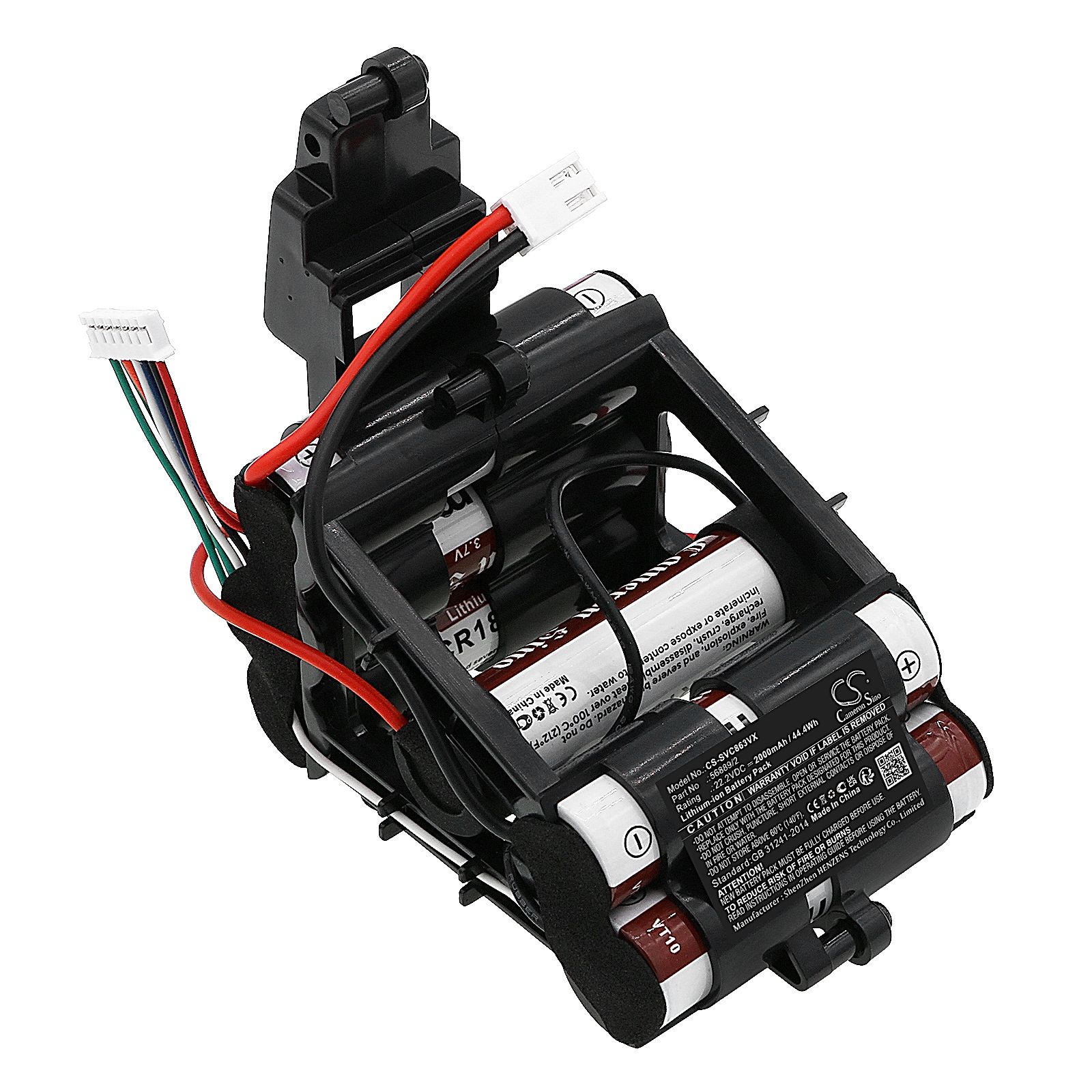 Sencor SVC 8621TI Battery Replacement