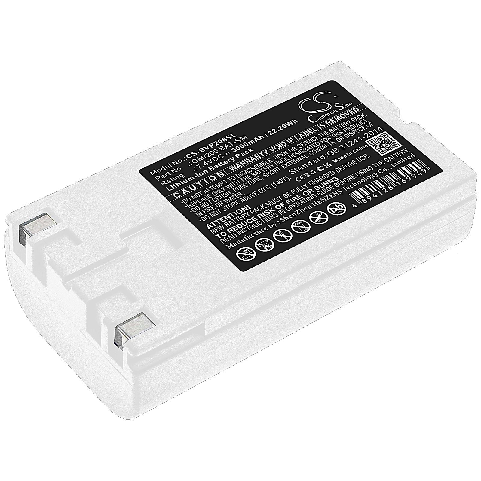 Sato VP208 Battery Replacement