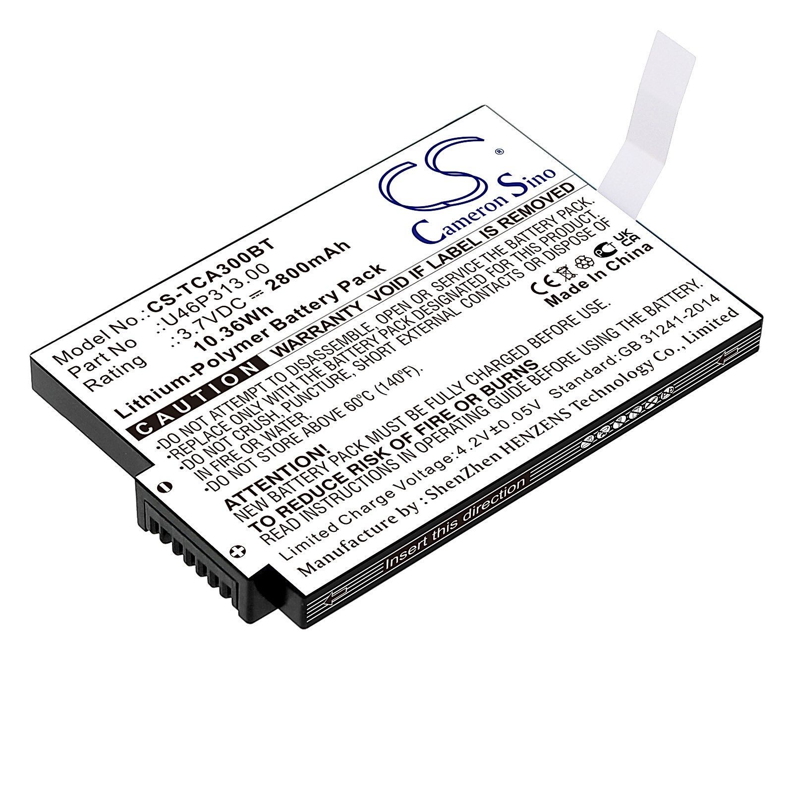 Technicolor TCA300COM Battery Replacement