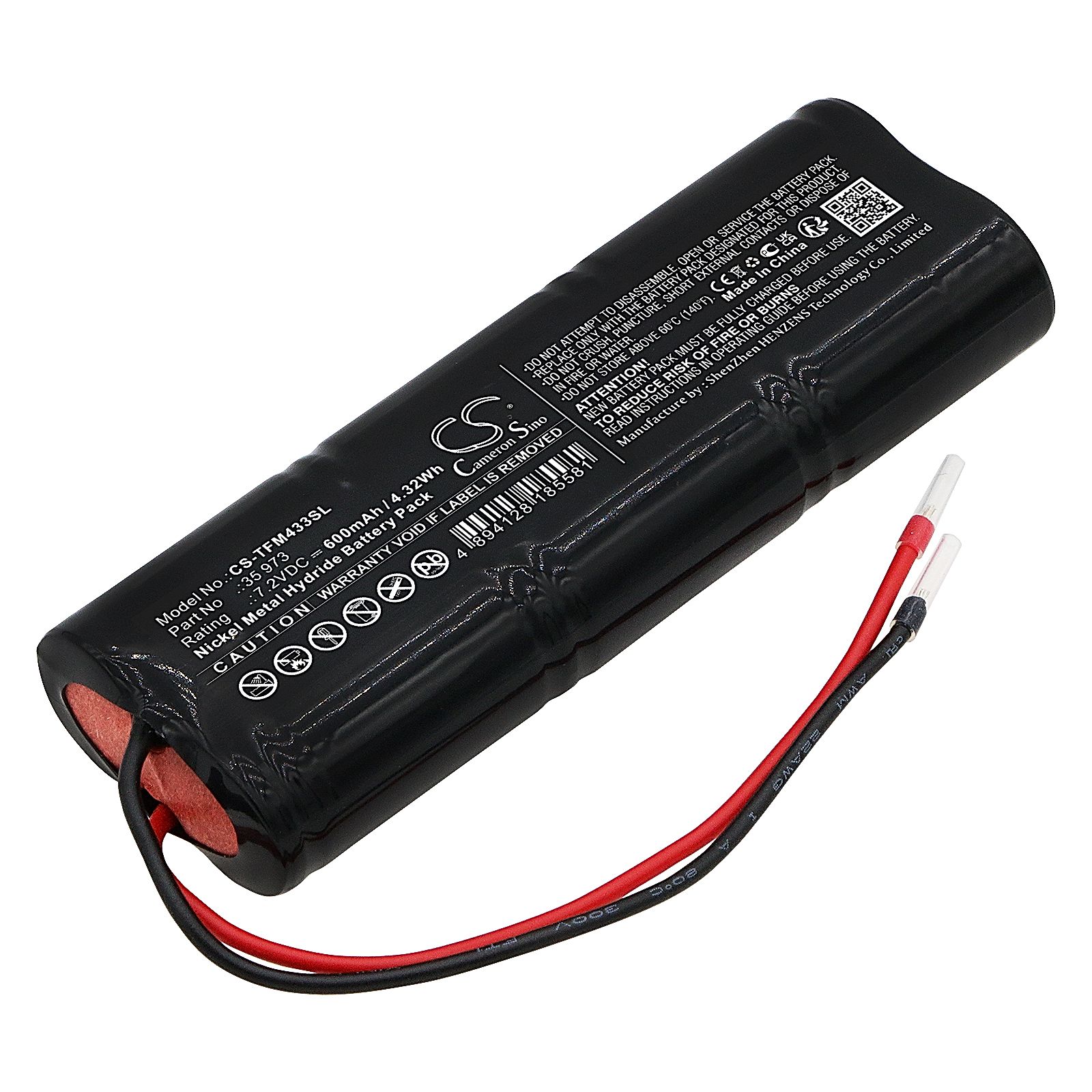 Telenot 35 973 Battery Replacement