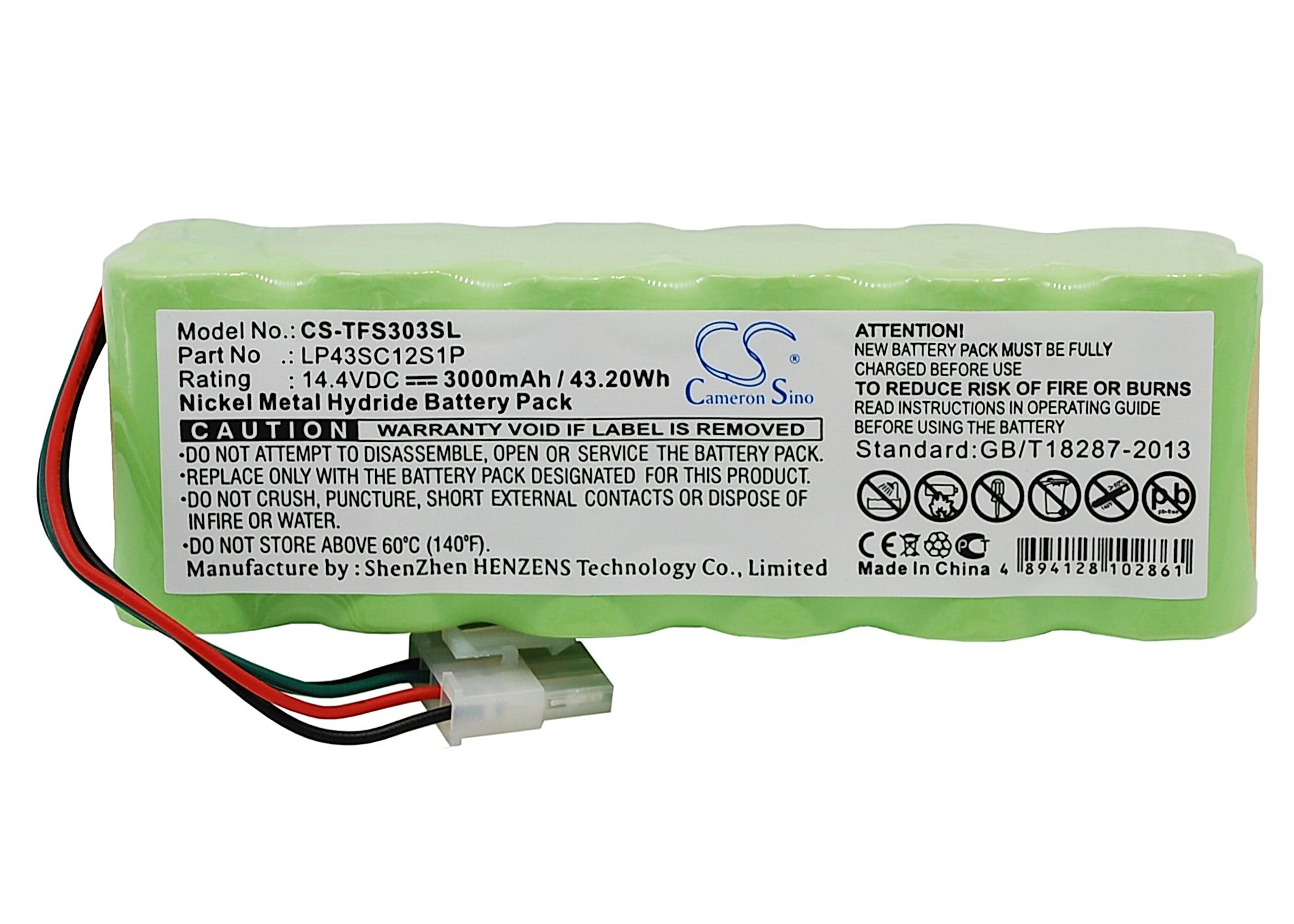 Tektronix TFS3031 Battery Replacement