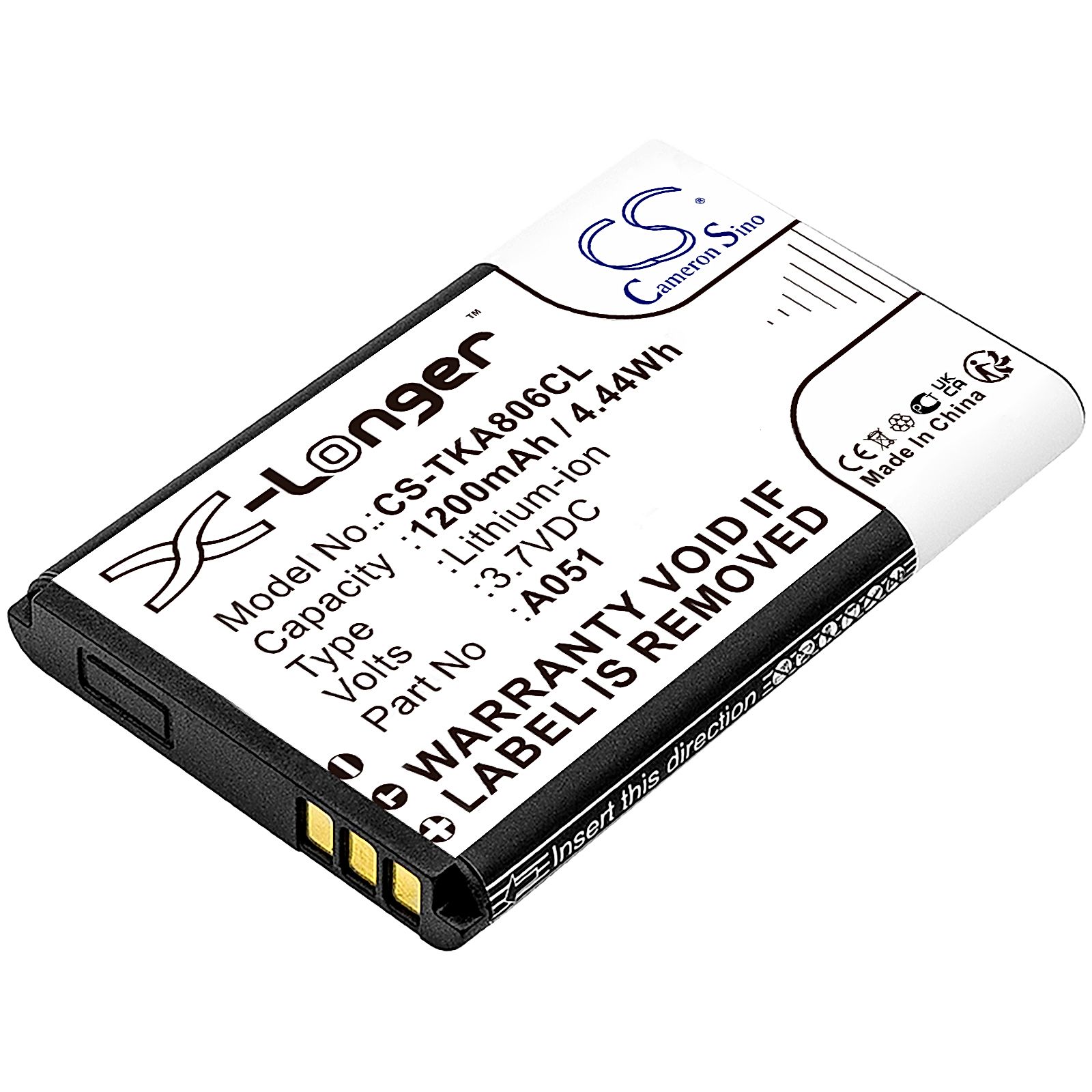 Vertical CP2001 IP DECT Battery Replacement
