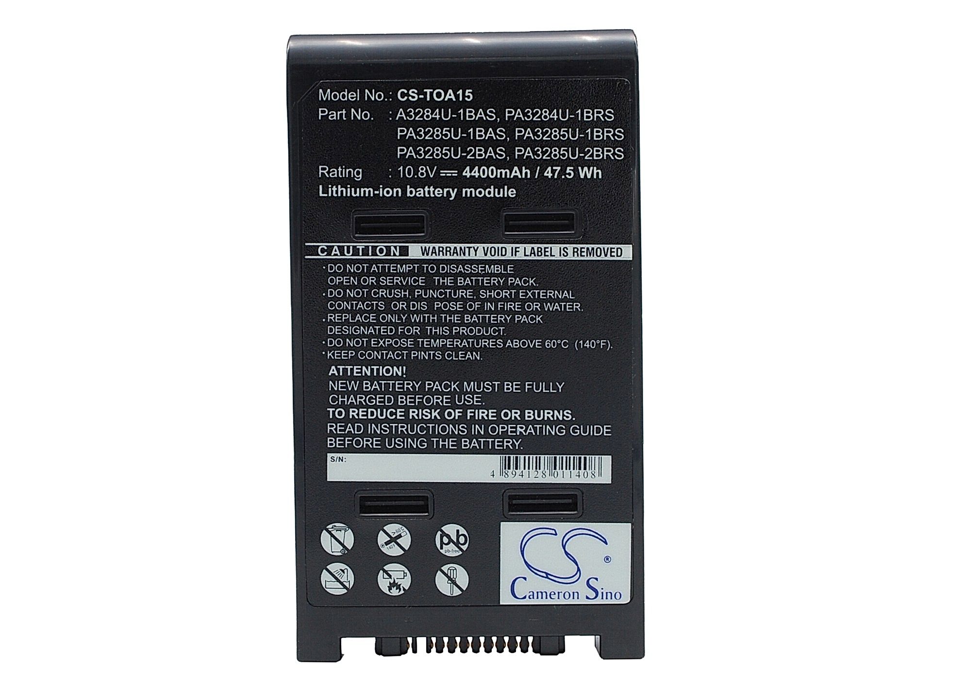 Toshiba Satellite A10-S113 Battery Replacement