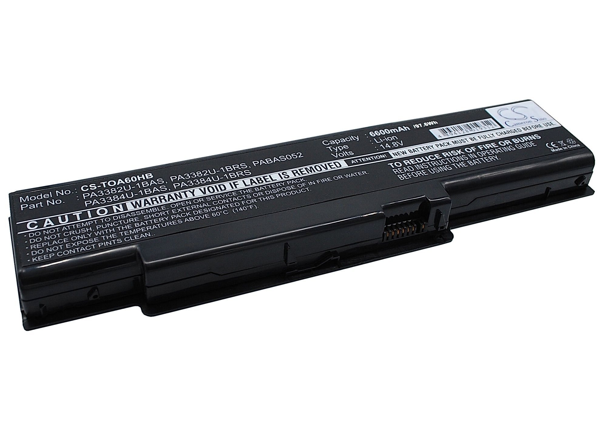 Toshiba Satellite A60-S1591 Battery Replacement