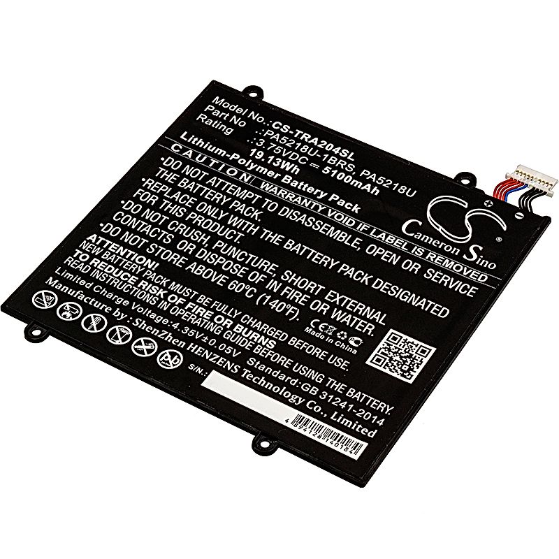 Toshiba Excite A204 Battery Replacement