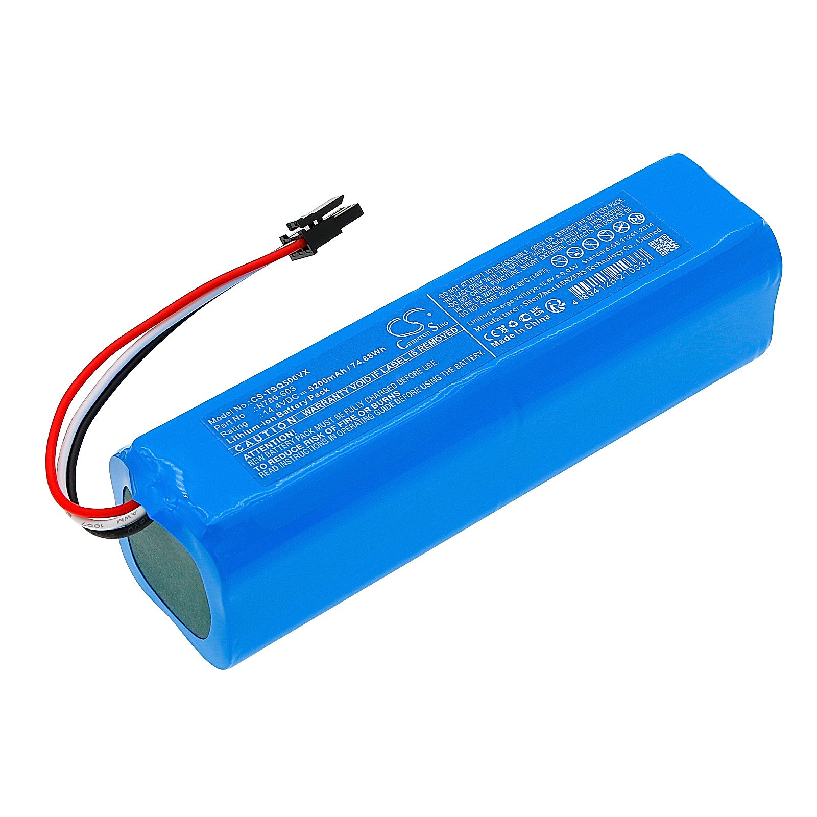 Tesla RoboStar iQ600 Battery Replacement