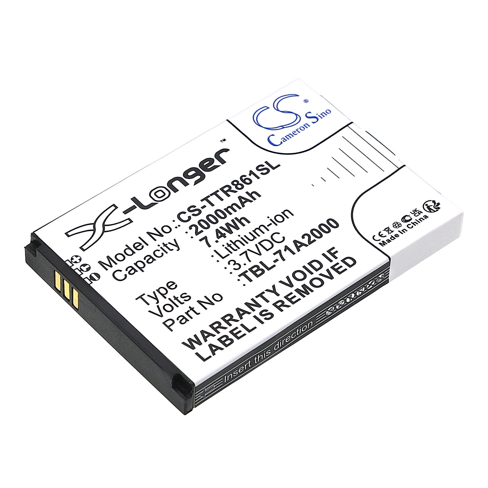 TP-Link TL-TR861 Battery Replacement
