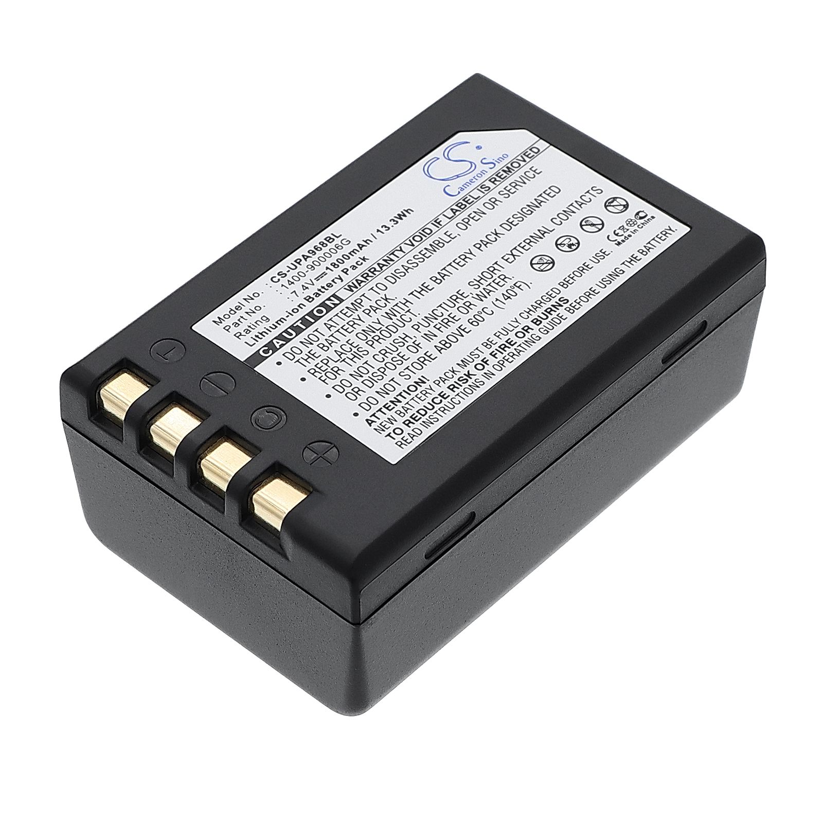 Unitech PA968II Battery Replacement