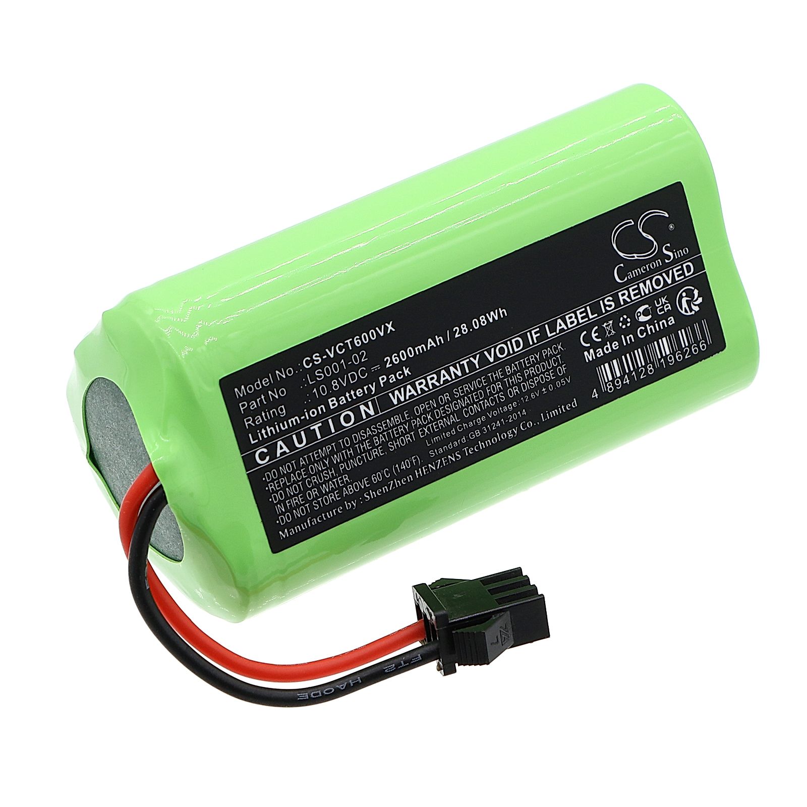 Vactidy T6 Battery Replacement