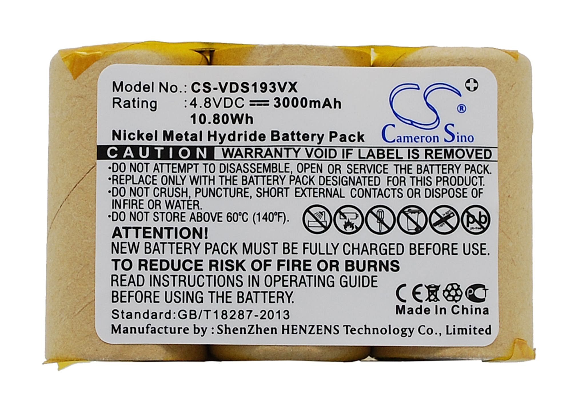 Vileda AS-193E9A Battery Replacement