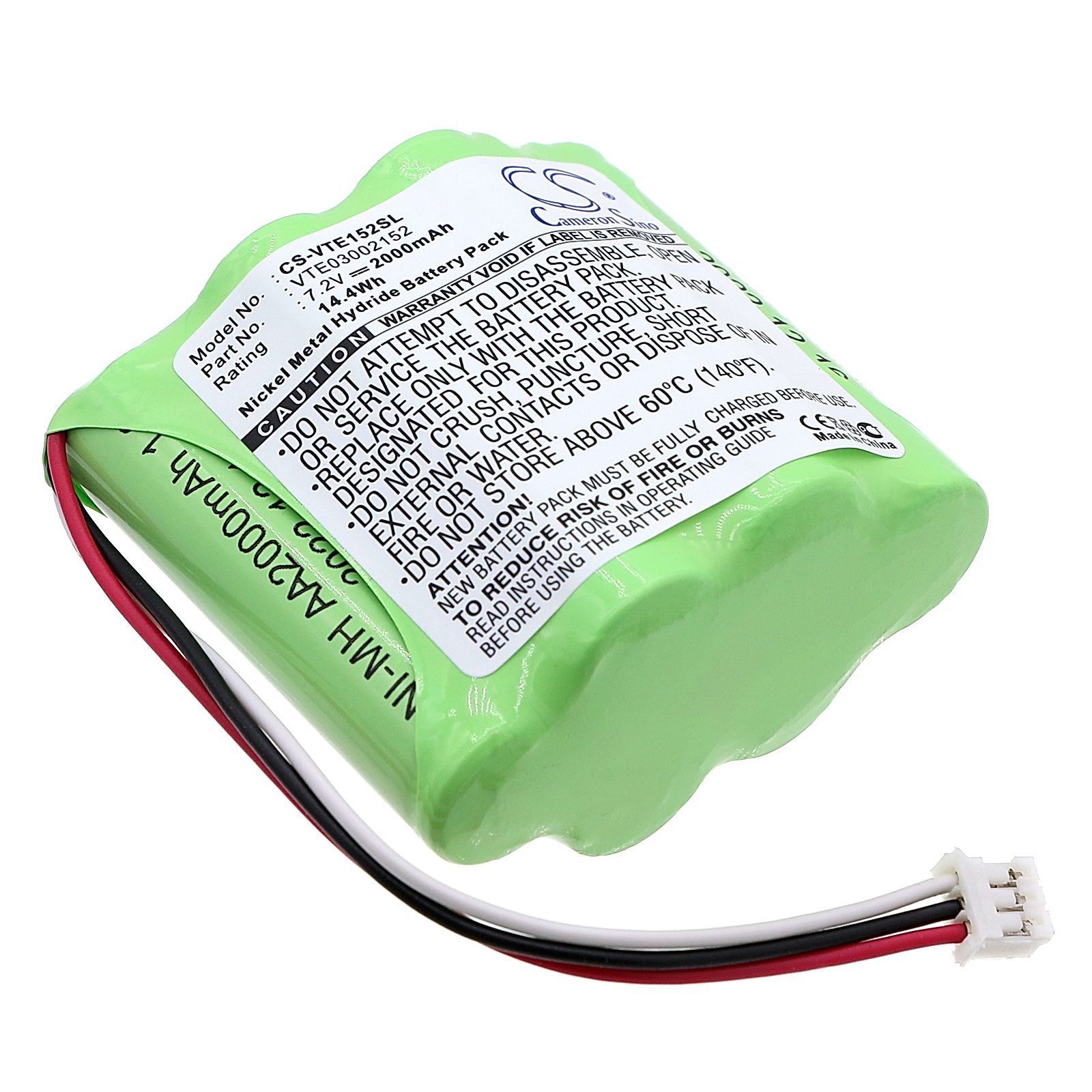 Vetronix 03002152 Battery Replacement