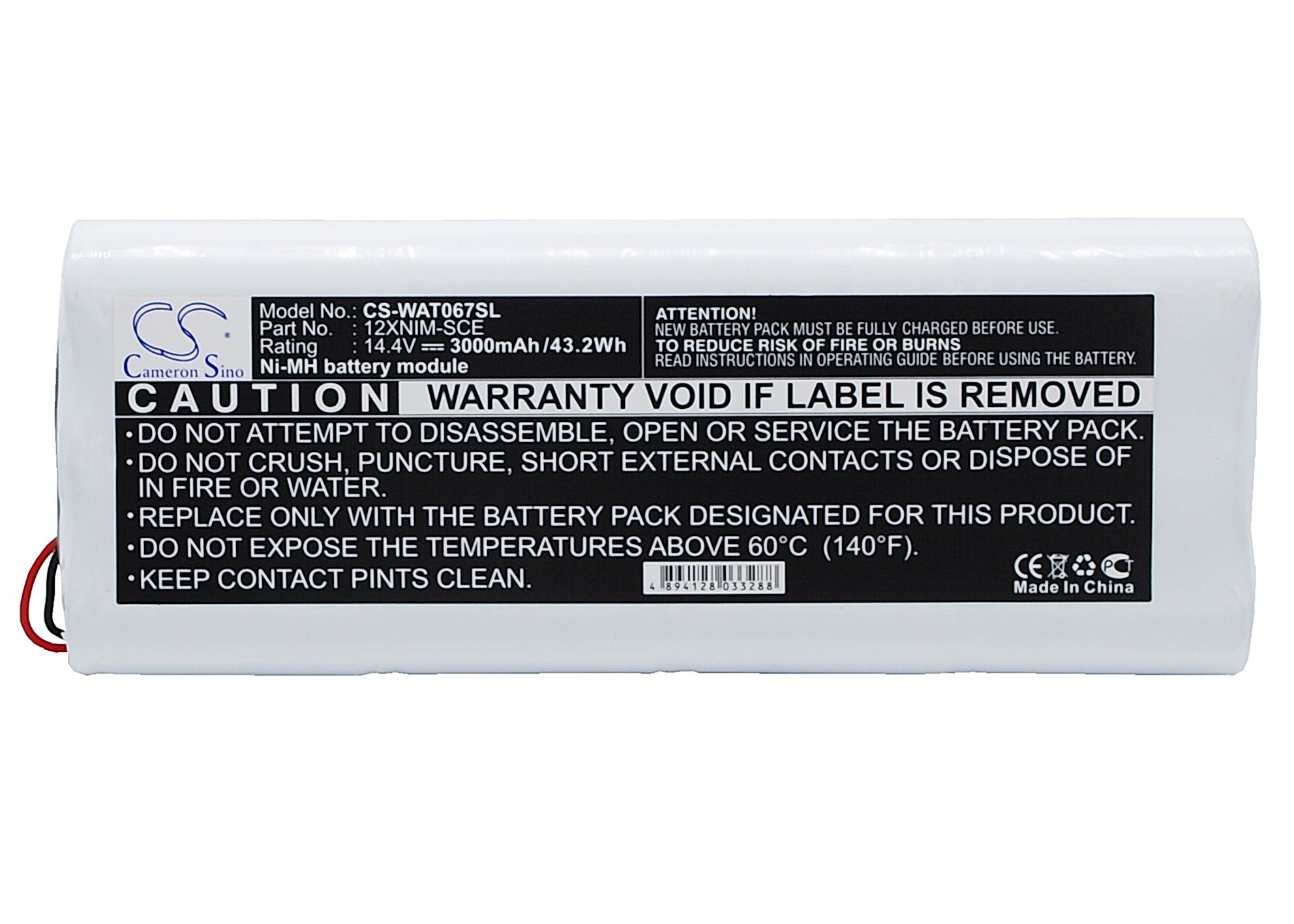 Wavetek 4010-00-0067 Battery Replacement