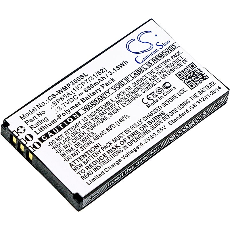 WM Systems WMP 300 Battery Replacement