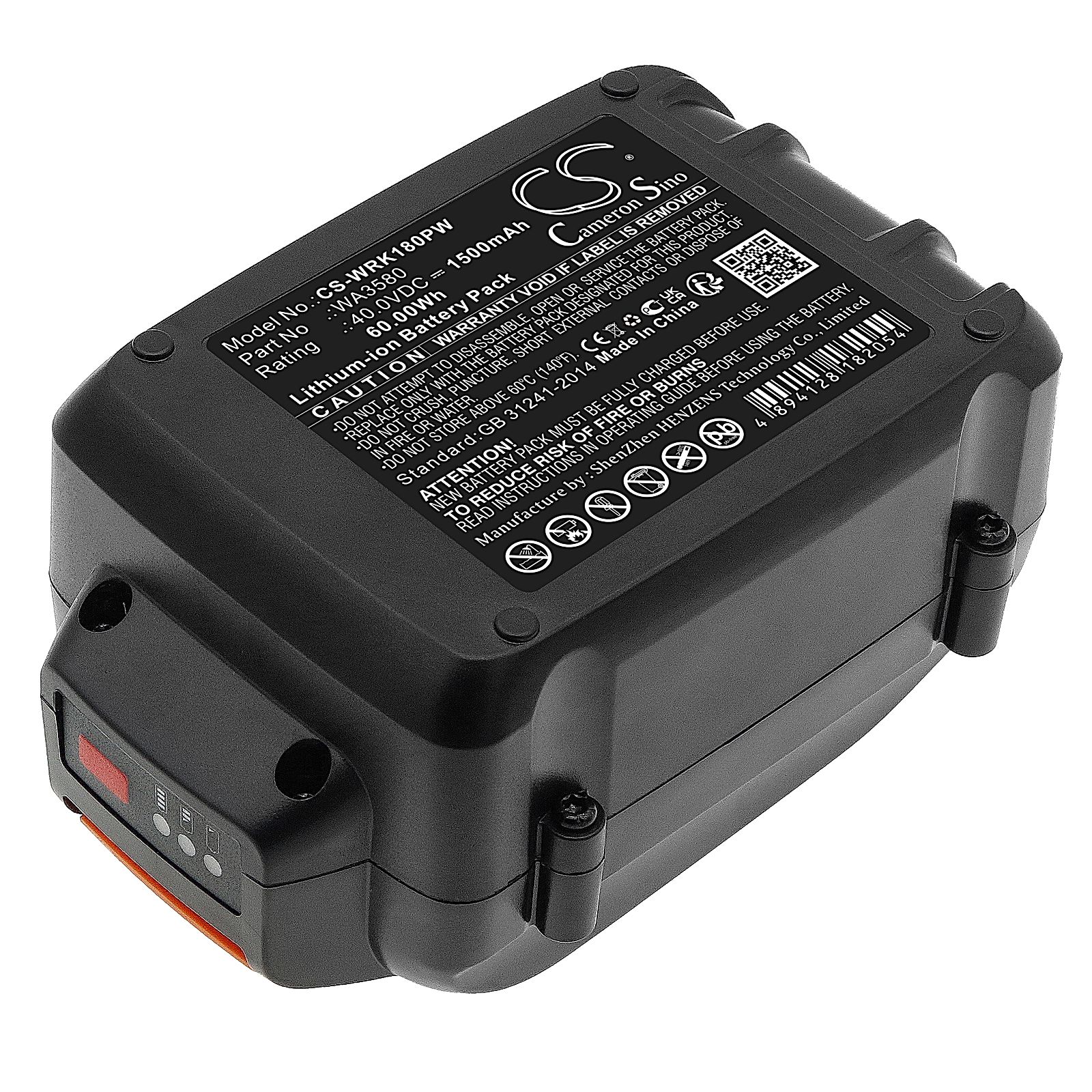 Worx WG180 Battery Replacement