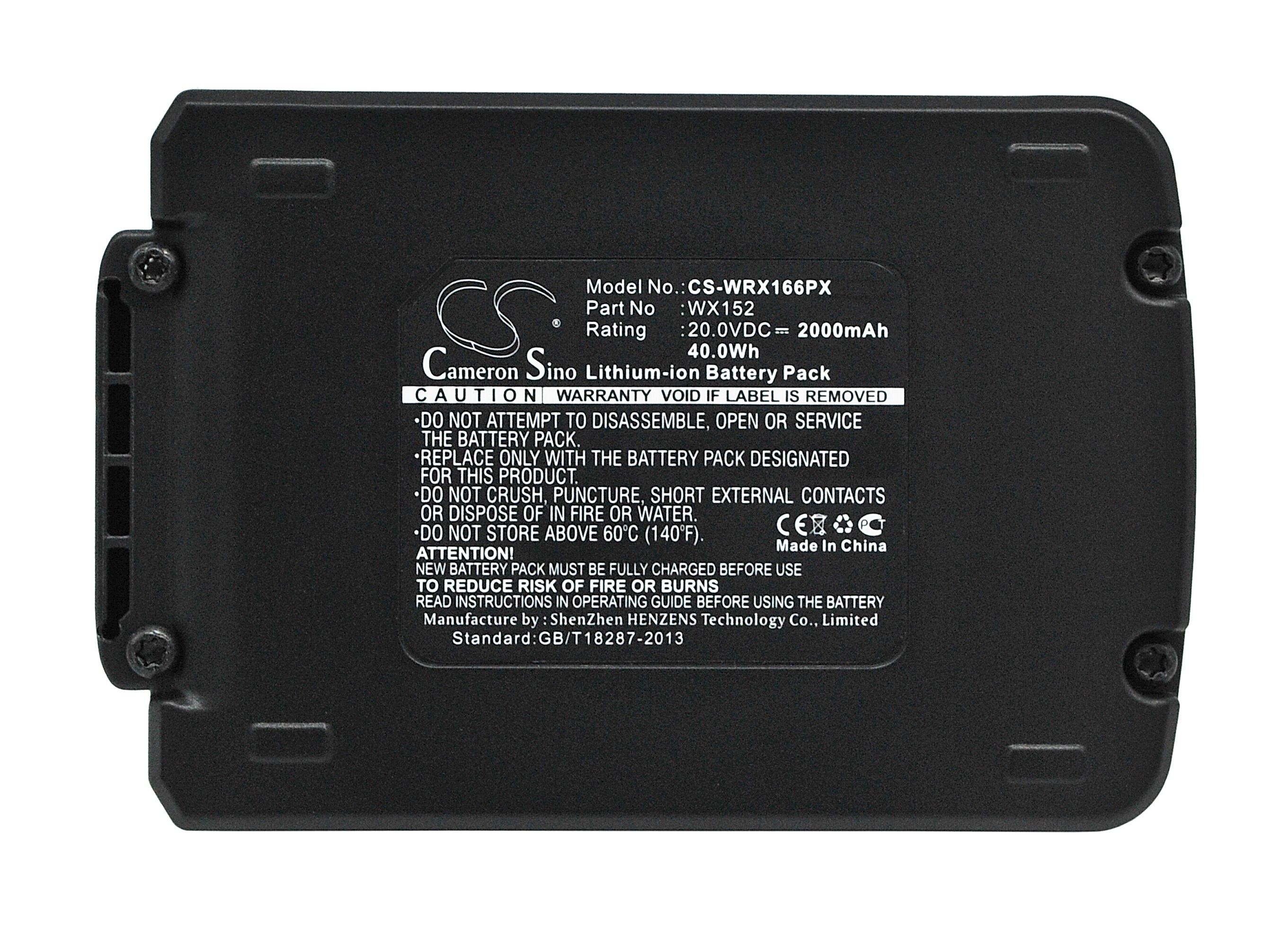 Worx WX166 Battery Replacement