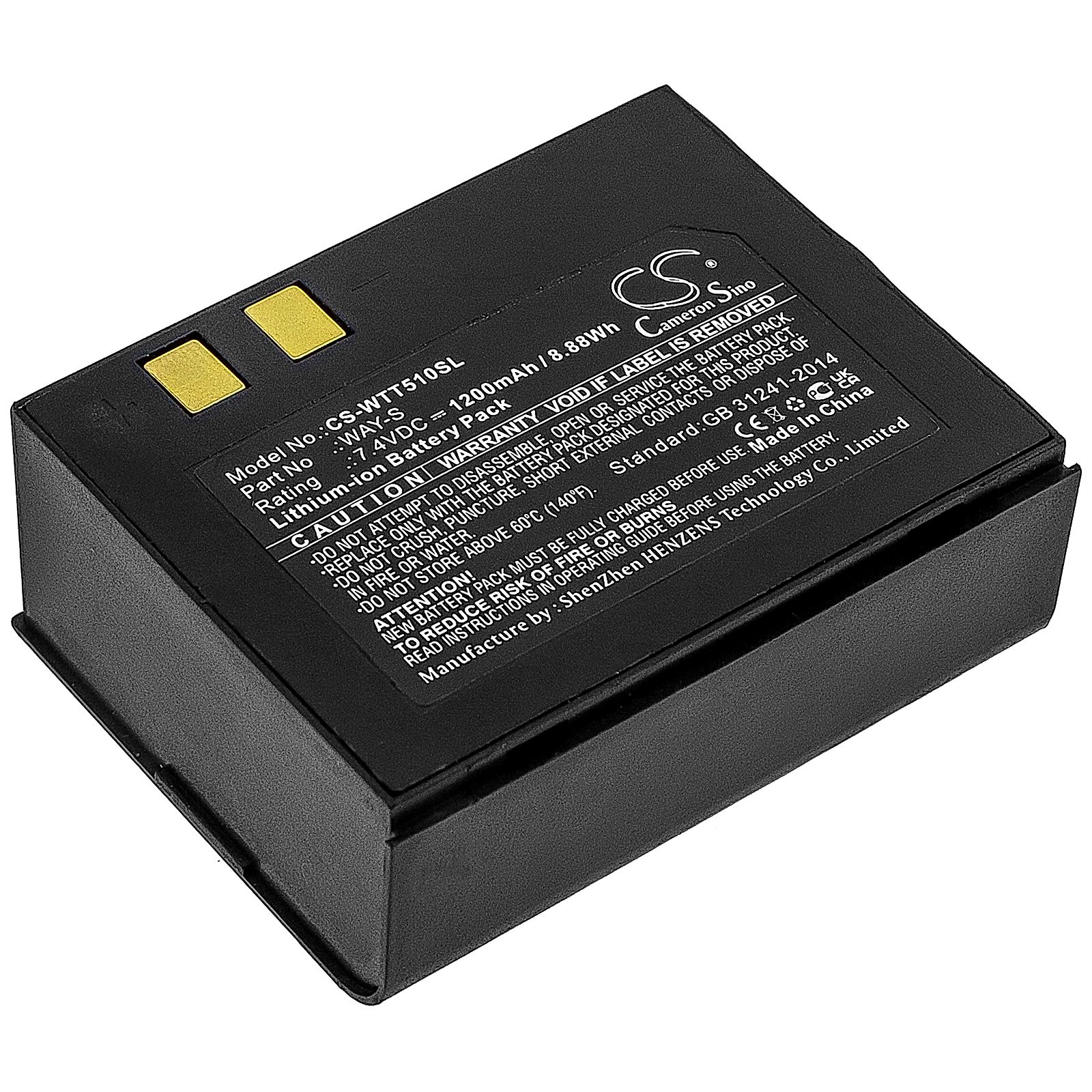 Way Systems WAY-S Battery Replacement