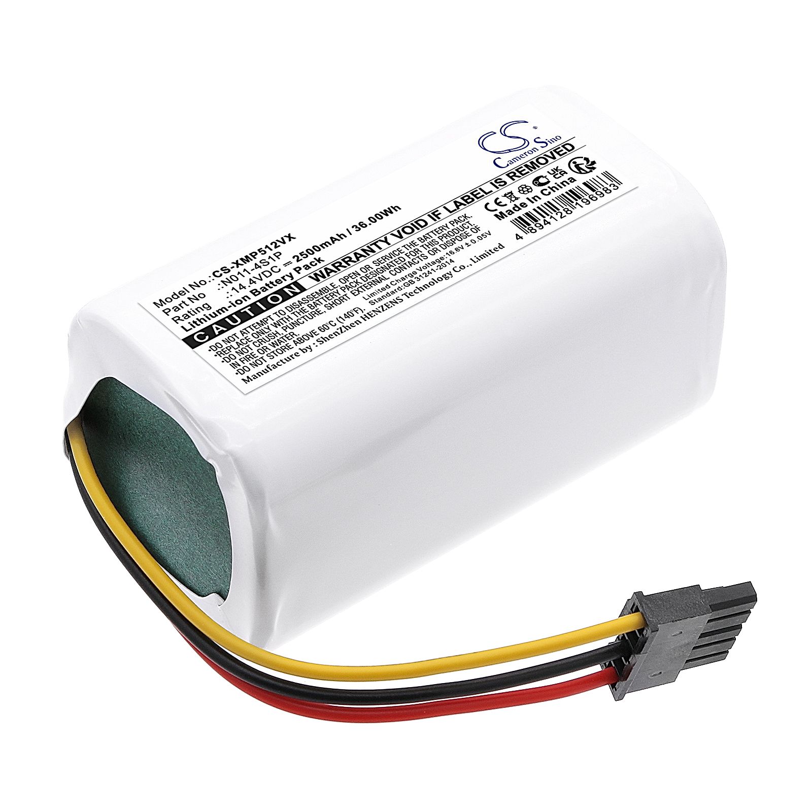 Xiaomi Mi Robot vacuum Mop 2 Lite Battery Replacement