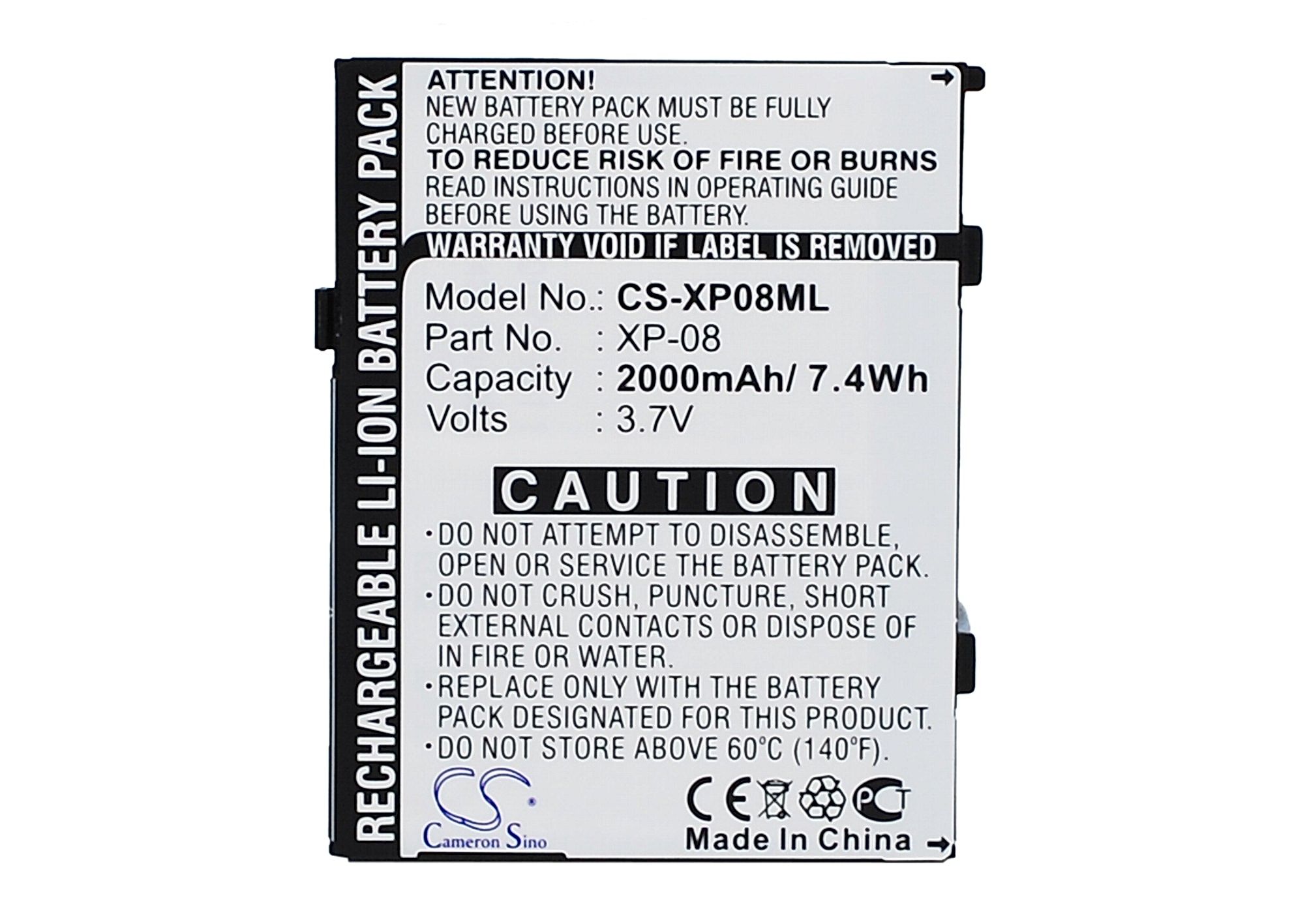O2 XDA Flame Battery Replacement