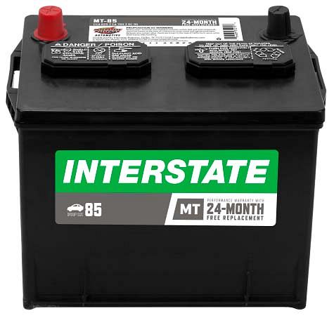 Interstate MT-85 Group Size 85 625CCA Flooded Battery