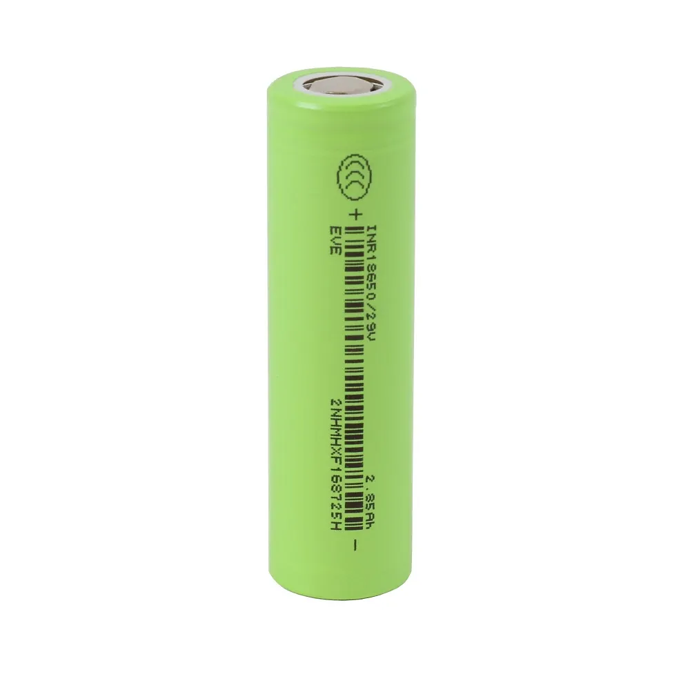 EVE INR18650/29V 8.4A 2850mAh Flat Top 18650 Battery