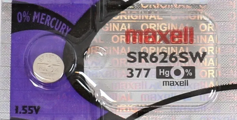 MAXELL 377 SR626SW Watch Battery