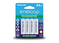 eneloop® 2100 cycle, 4-pack AA, Ni-MH precharged rechargeable batteries