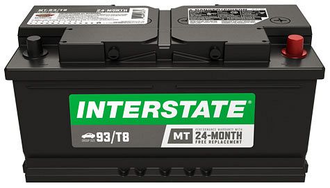 Interstate MT-93/T8 Group Size T8 800CCA Flooded Battery