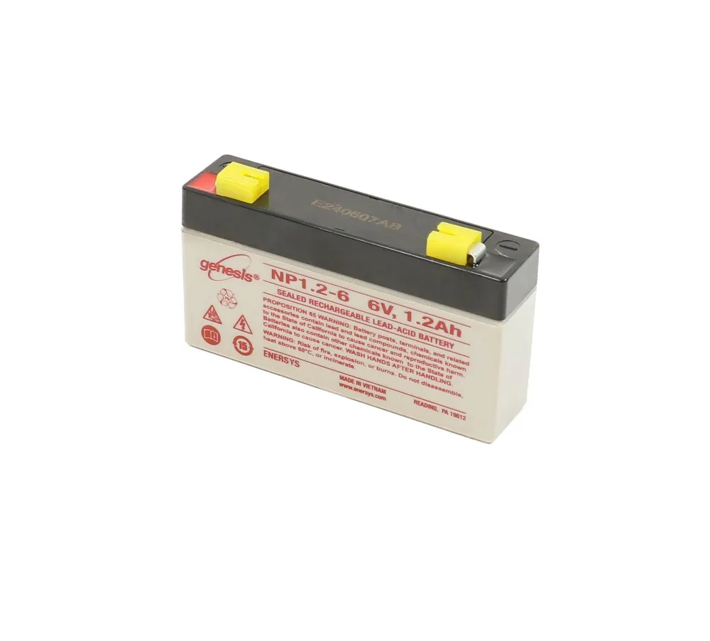  Genesis NP1.2-6 6V 1.2Ah SLA Battery