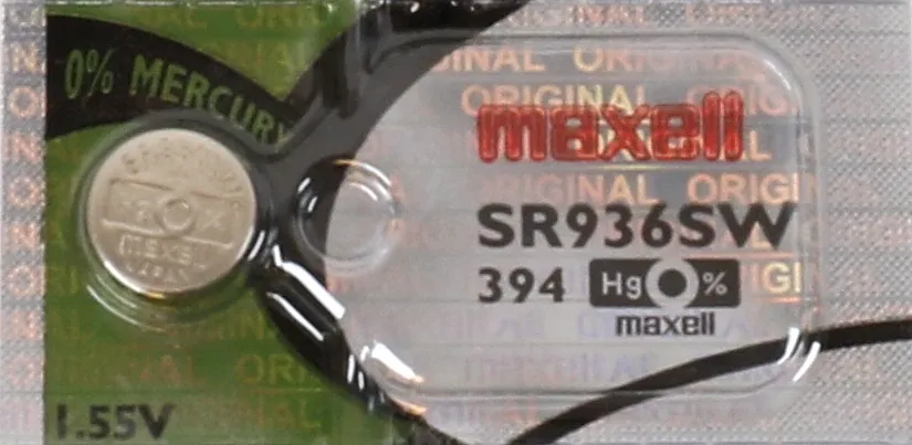 MAXELL SR936SW 394 Silver Oxide Watch Battery