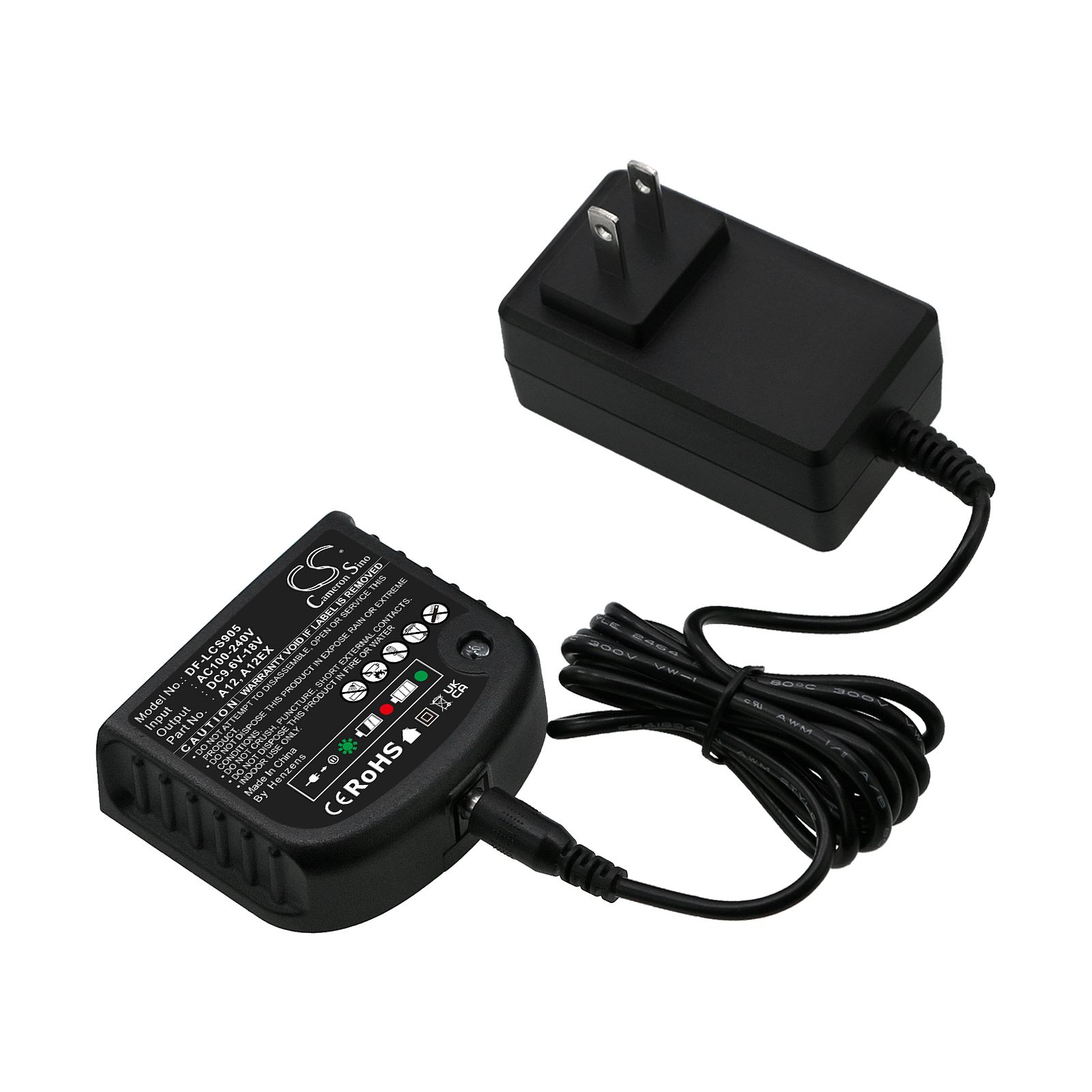 Battery Charger for Black & Decker NPP2018 (US Adapter)
