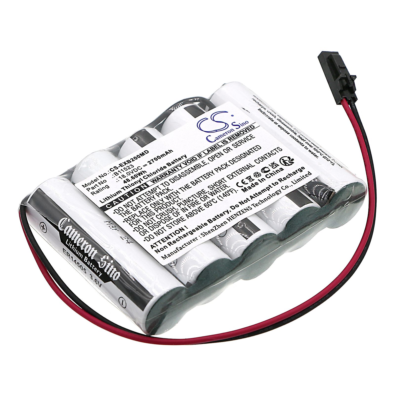 81025147 18V 2.4Ah Medical Battery Pack For Exogen 2000+, 4000+