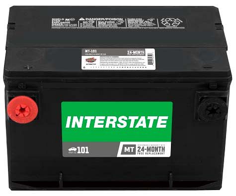Interstate MT-101 Group Size 101 650CCA Flooded Battery