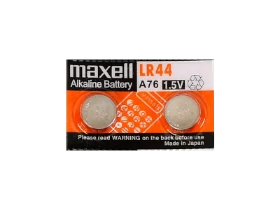 MAXELL LR44 Alkaline Battery for Calculators (2-Pack)