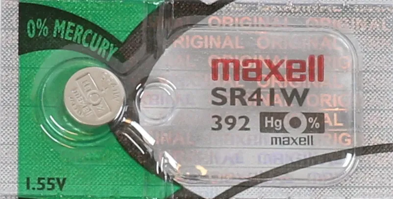 MAXELL SR41W 392 Watch Battery