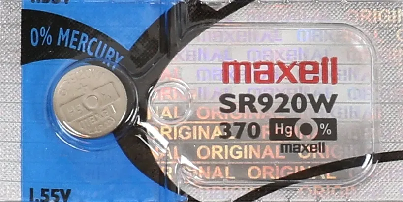 MAXELL SR920W 370 Watch Battery