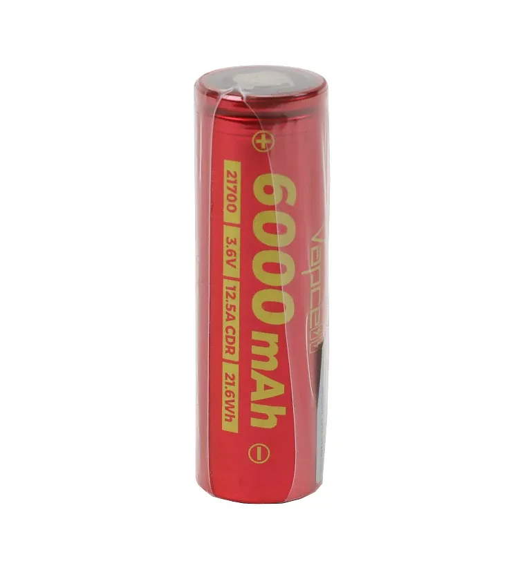 Vapcell Lithium Battery 21700 6000mAh 12.5A CDR F60