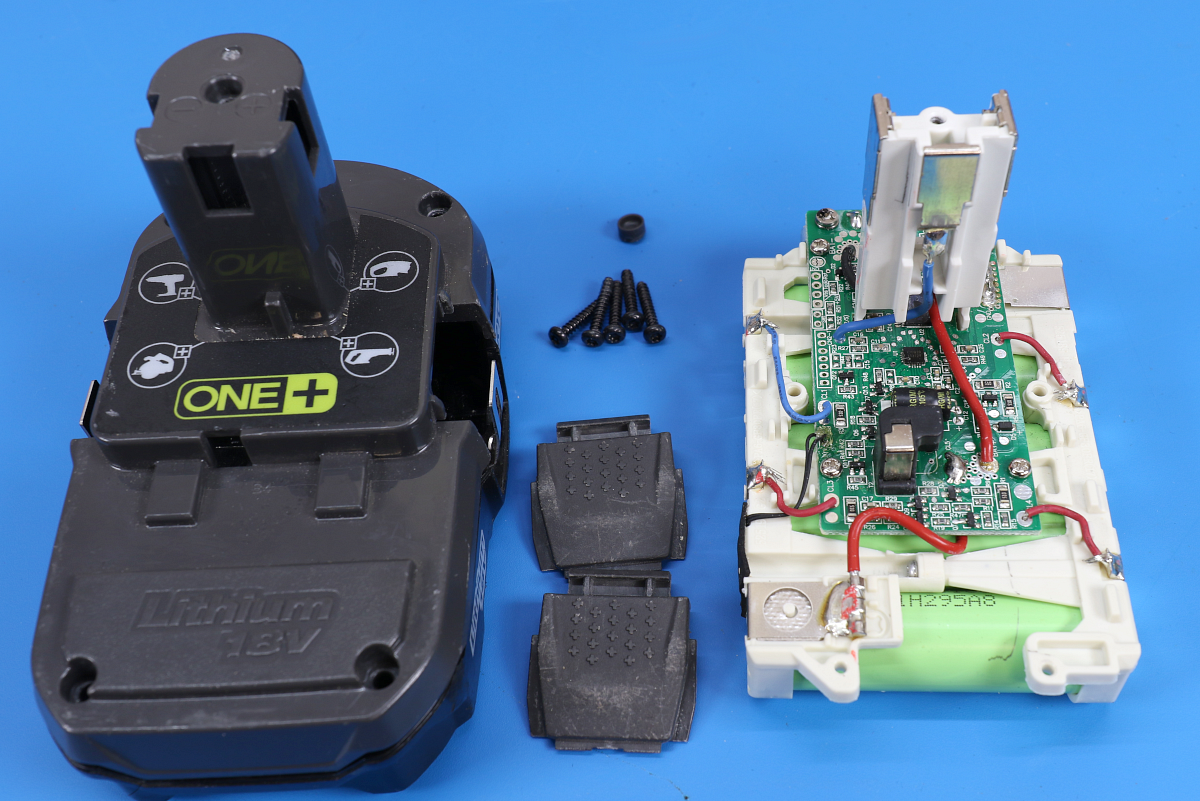 Ryobi 20V taken apart